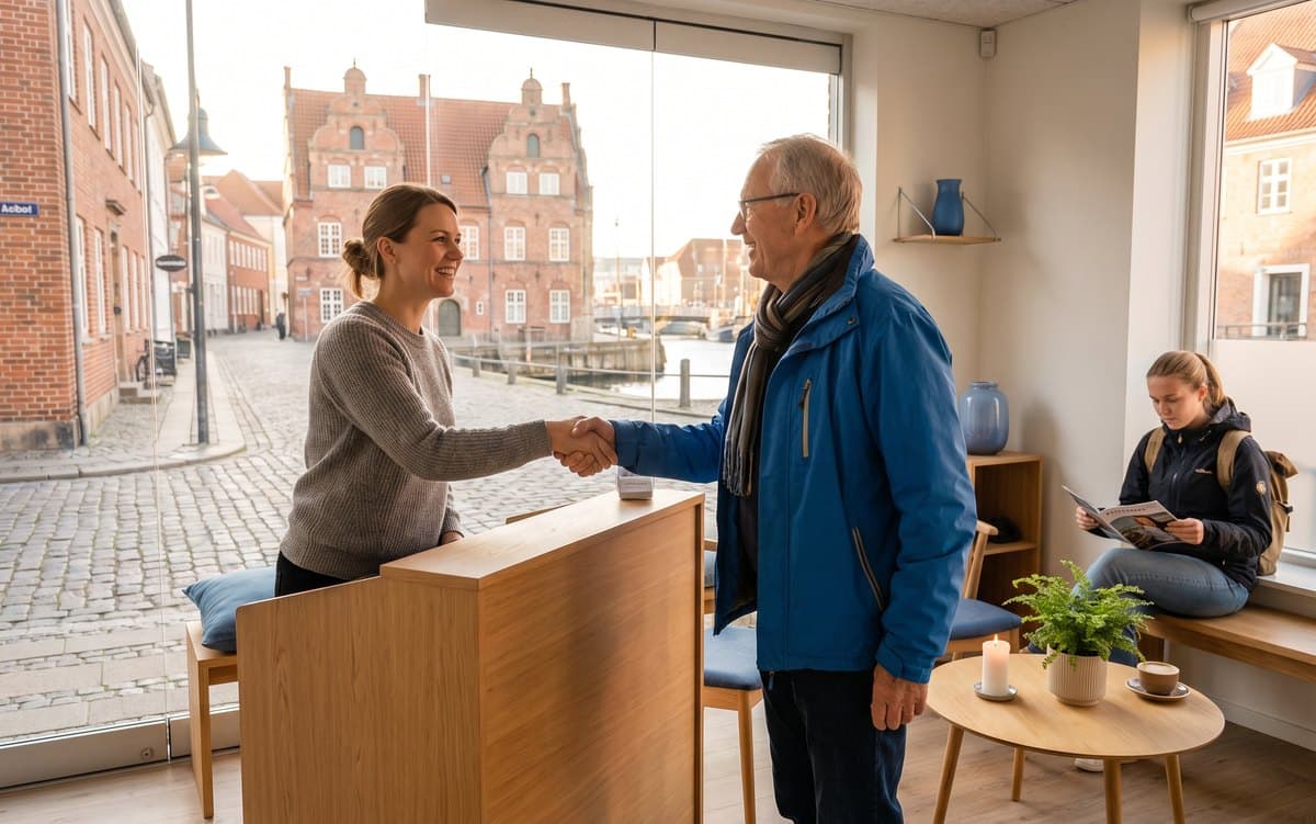 Rolige, lyse sengepladser i et klinisk miljø